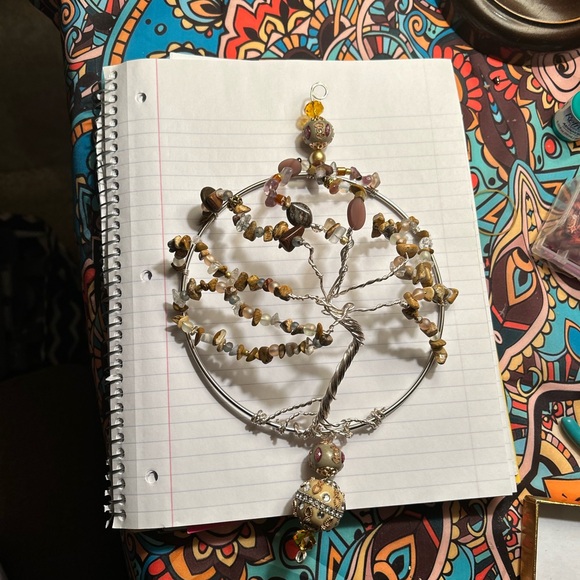 Beaded tree of life suncatcher! - Picture 1 of 1